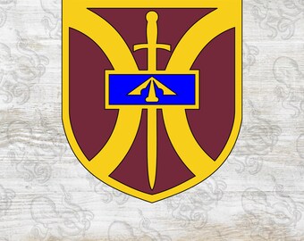 916th Support Brigade SSI + DUI, Digital, SVG
