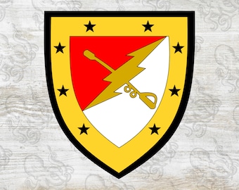 316th Cavalry Brigade SSI + DUI, Digital, SVG