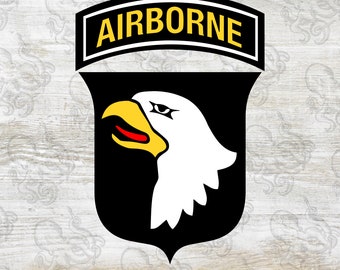101st Airborne Division SSI + DUI, Digital, SVG