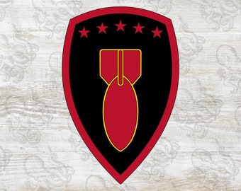 71st Ordnance Group SSI + DUI, Digital, SVG
