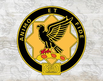 1st Cavalry Regiment DUI + COA , Digital, SVG