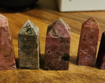 Flower Sugilite, Sugilite, Lapis Lazuli, Druzy, RARE, Towers, Points, Obelisks, Crystal, Crystals, Metaphysical, Crystal Community