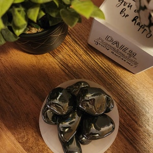 Hematite Tumbled Stone, Hematite, Tumbled Stone, Crystals, Metaphysical