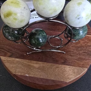 Butterfly Stand, Sphere Stand, Butterfly Lovers, 7 Sphere Stand, Small Sphere Stand, Stand, Metaphysical, Crystal Community, Crystal Lovers