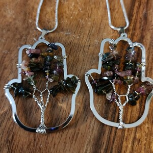 Tourmaline Charm - Etsy