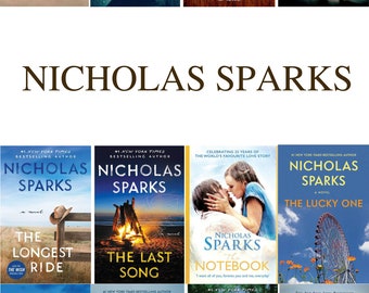 Nicholas Sparks Ebook Collection: Romance| Novels| Emotional| With
