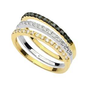 Diamant Eternity Ring / Diamant Eternity Ehering / 14k Gold dünne Diamant Ehering / Micro Pave dünne Diamant Eternity Band in 14k Gold