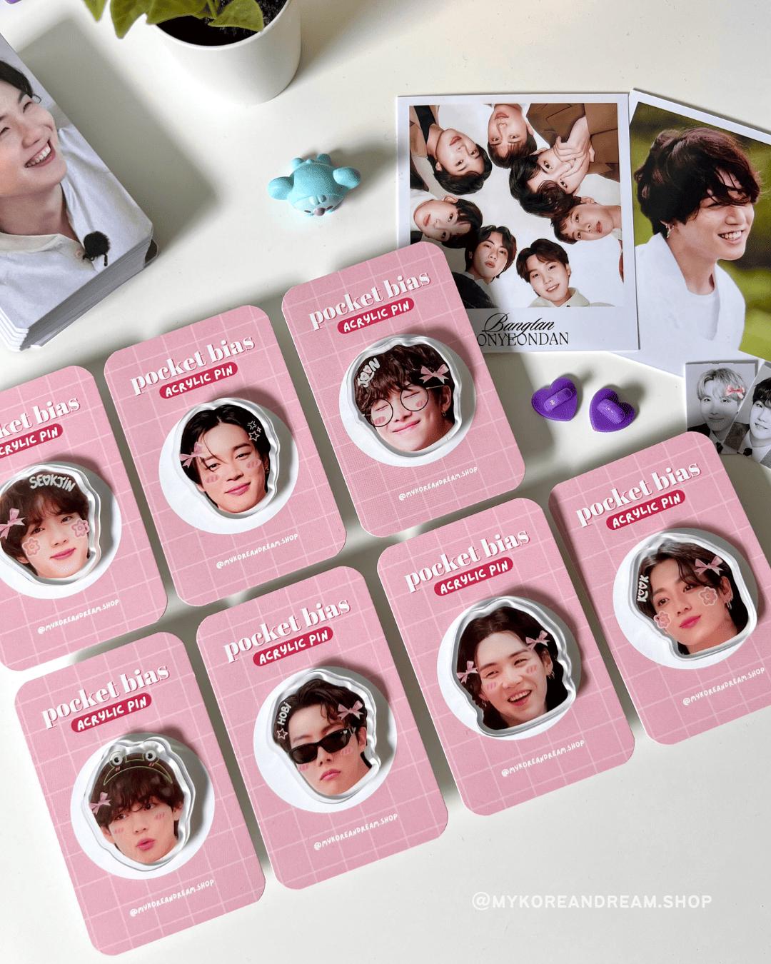 BTS Acrylic Pin 
