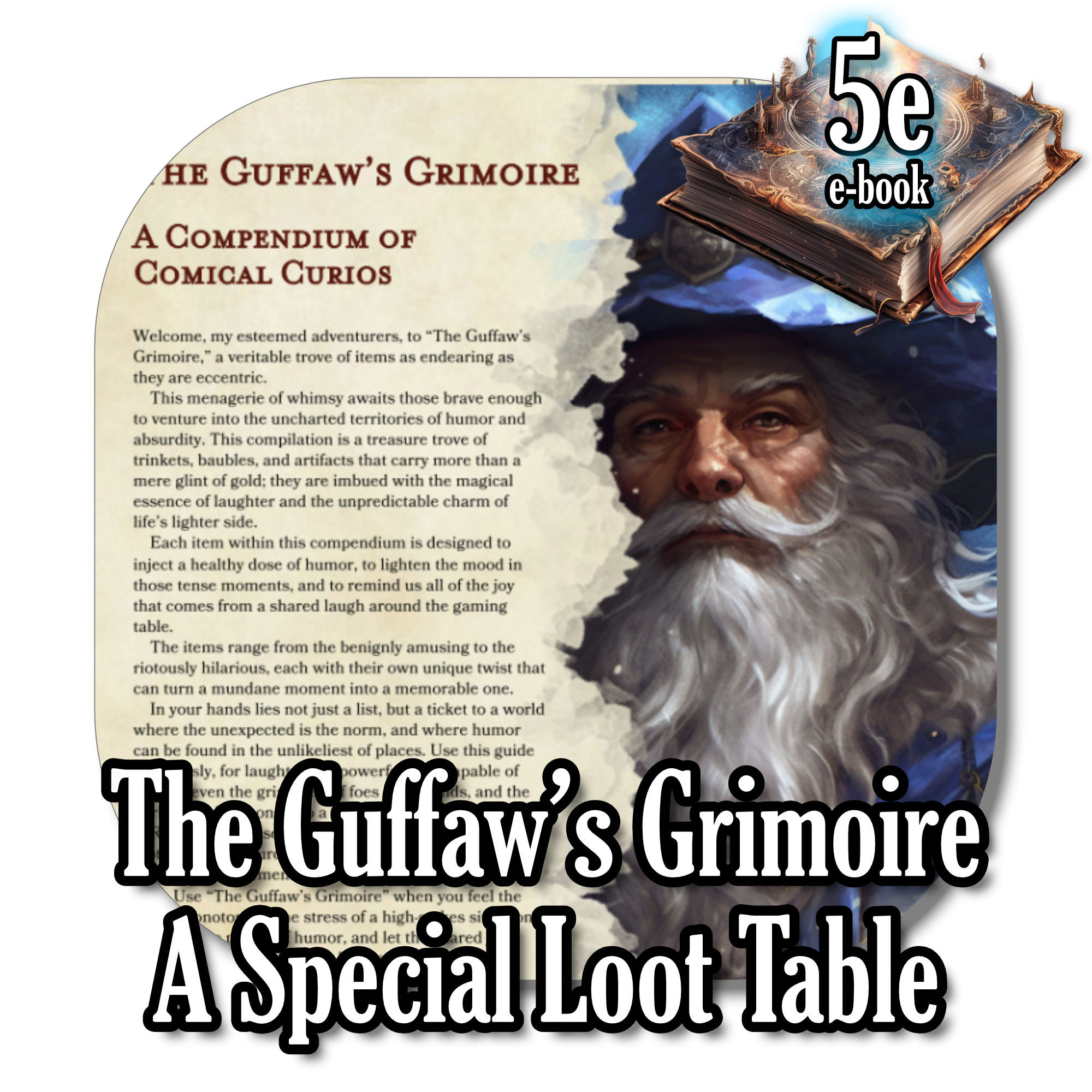 Fantasy RPG Loot Table: the Guffaw's Grimoire A D100 Loot Table and ...