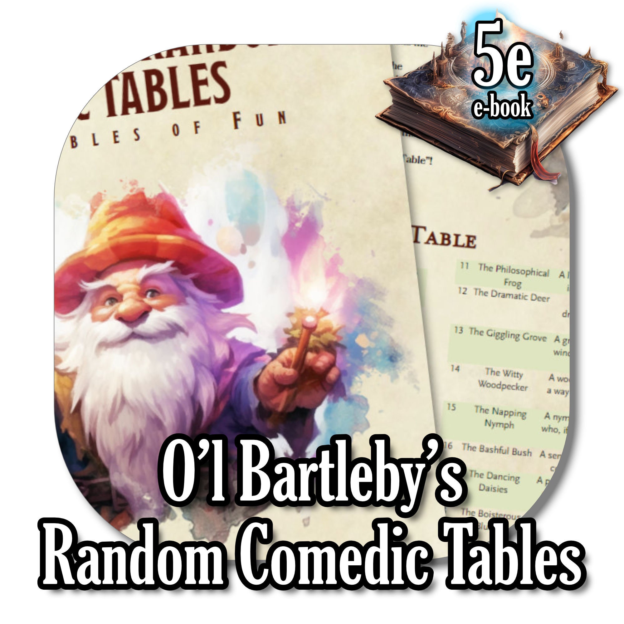 Comedic RPG Adventure Tables: 5e Random Scenarios (PDF Download) - Etsy