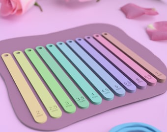 Polymer Clay Depth Guide Tool for Acrylic Roller - Thickness Guides - 3D Print File Tool