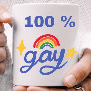 Gay pride mug, pride mug, gay mug