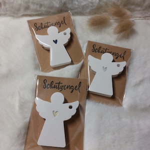 Angel / guardian angel / gift tag / lucky charm / souvenir / baptism / wedding / guest gift / communion & confirmation / birthday