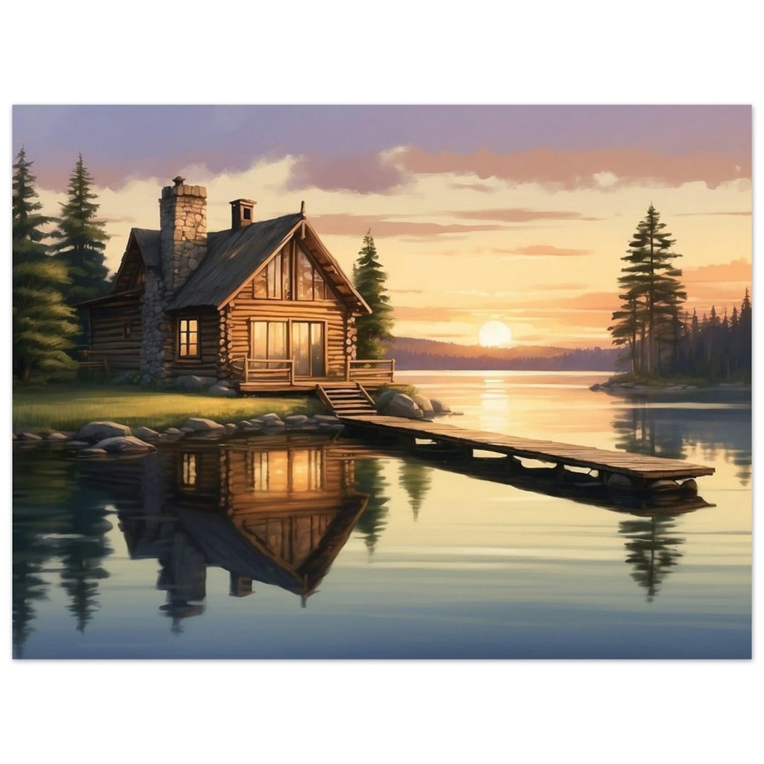 Metal Wall Art A Quiet Place the Fisherman's Retreat Peace and Solitude ...