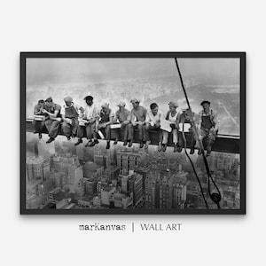 Lunch Atop a Skyscraper - Etsy