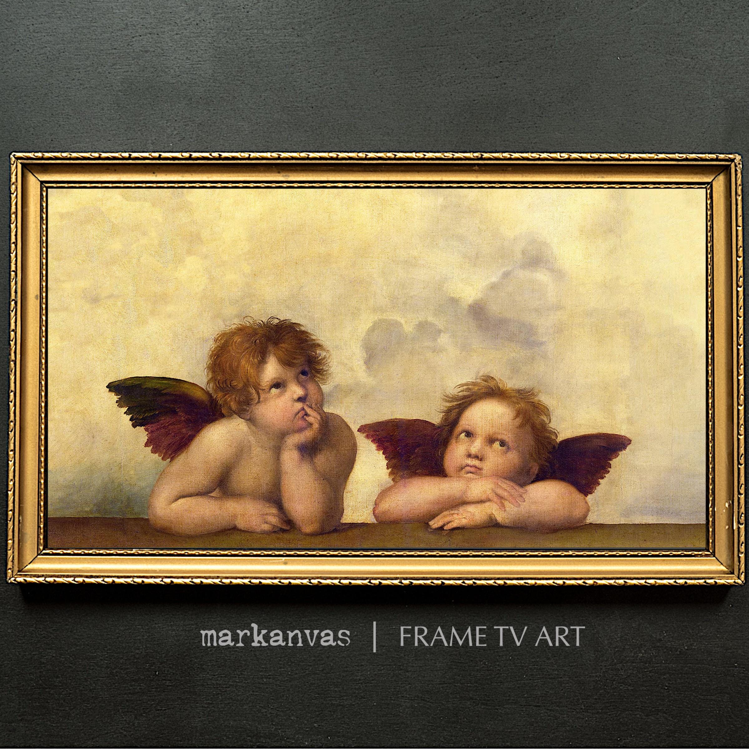 Raphael two angels - Etsy 日本