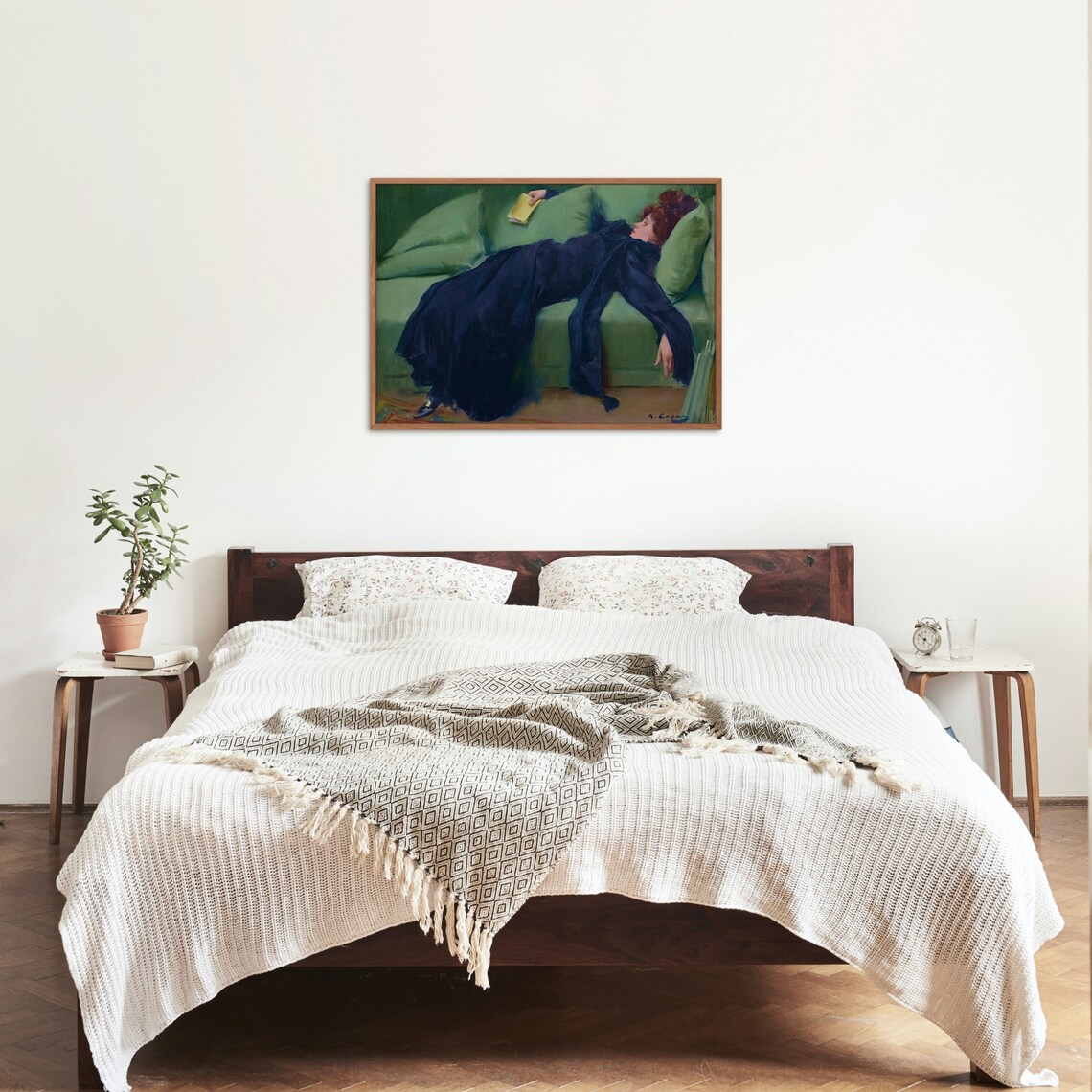 Ramon Casas Art Nouveau Portrait, Decadent Young Woman (PRINTABLE ...