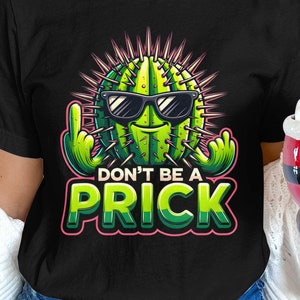 Lustiges Kaktus Grafik-T-Shirt: Sarkastischer Pflanzen Humor