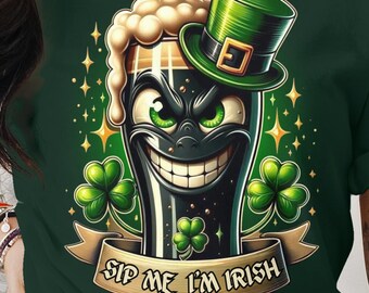Camiseta divertida de Guinness del Día de San Patricio: "Bébeme, soy irlandés"