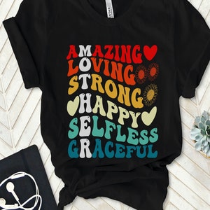 Mutter Akronym, erstaunlich, liebevoll, stark, glücklich, selbstlos, anmutig, Muttertag, Geschenk, Muttergeschenk, Mütter, Mammas, Groovy, Muttergeschenk, Mum