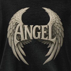 Angel Wings Graphic T-Shirt: Spiritual Celestial Tee