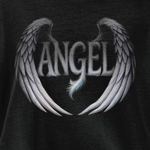 Angel Wings T-Shirt: Ethereal Fantasy Design