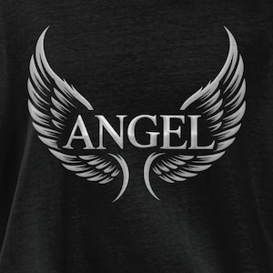 Camiseta con alas de ángel: inspiración espiritual