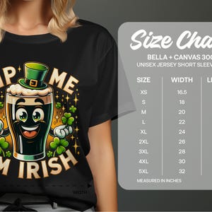 Sip Me I'm Irish T-Shirt: Funny St. Patrick's Day Guinness Tee image 6