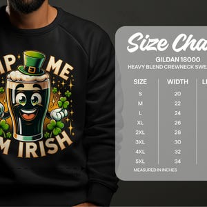 Sip Me I'm Irish T-Shirt: Funny St. Patrick's Day Guinness Tee image 9