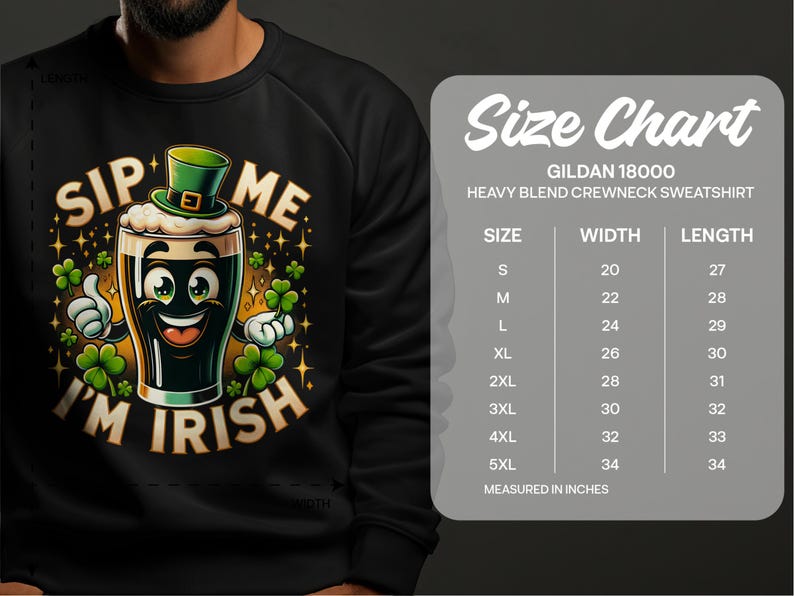 Sip Me I'm Irish T-Shirt: Funny St. Patrick's Day Guinness Tee image 9