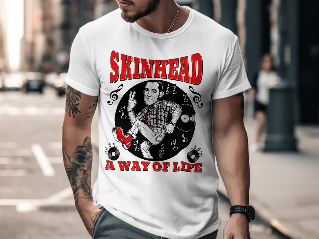 T-shirt Oi Music SkinHead Original London 69 - Fruit Of The Loom / Gildan Coton