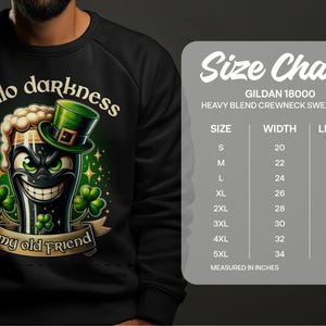 Funny St Patrick's Day T-Shirt: Guinness Lover Shamrock Graphic Tee image 10
