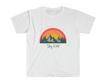 Stay Wild Unisex Softstyle T-Shirt