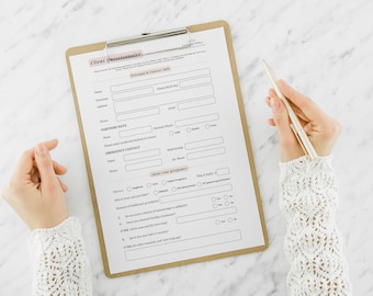 Doula Contract and Forms Template | Birth Doula New Client Intake Forms | Contracts & Forms Template | Postpartum Doula Business Bundle