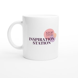 Inspiration Station - White 11oz Ceramic Mug