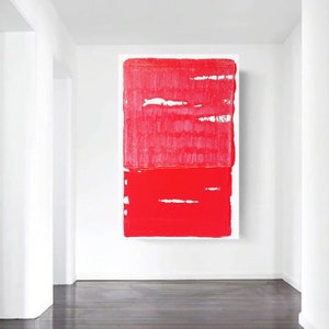 Peinture minimaliste Dry Canvas IV