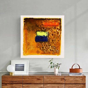 Peinture minimaliste Dry canvas V