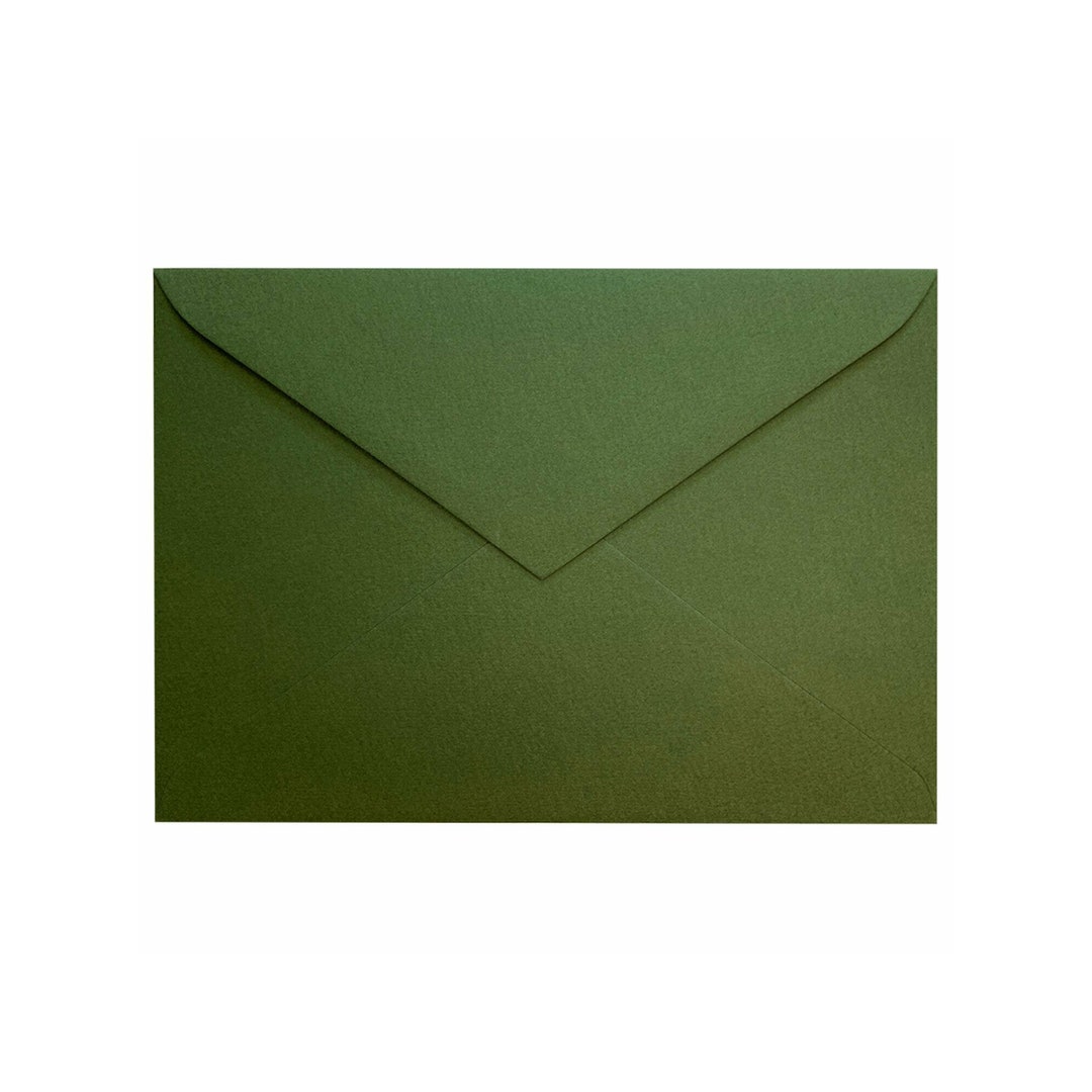 Green Envelopes A5 162x229mm C5 Premium Quality Envelopes Etsy