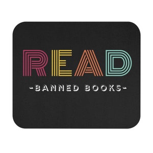Read Banned Books Mouse Pad