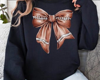 Football Coquette Bow