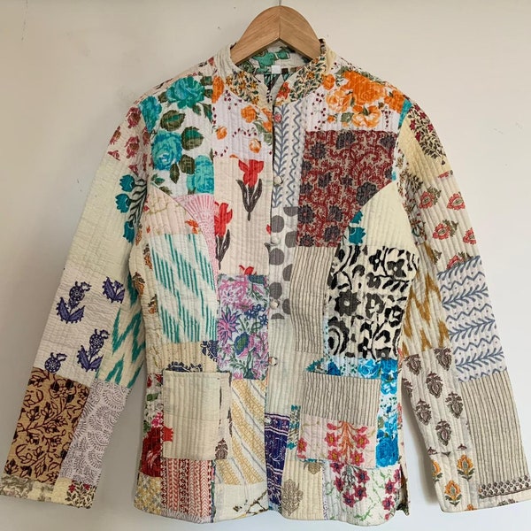 PATCHWORK JACKET - Etsy UK