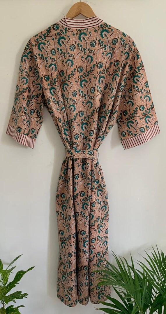 Vestaglia Abiti Cotone Estivi Kimono/vestaglia Unisex In Cotone