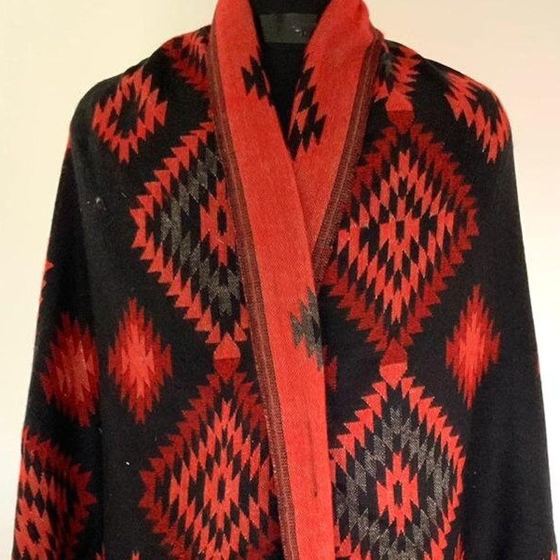 hooded blanket shawl