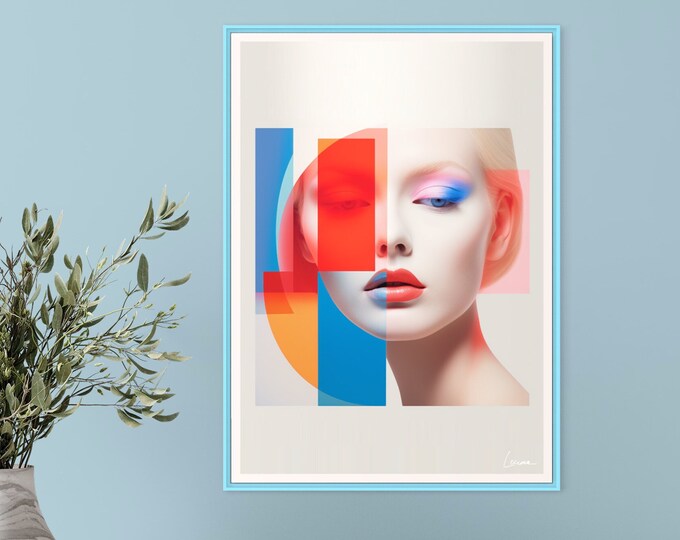 Poster WOMAN I Cube I Makeup