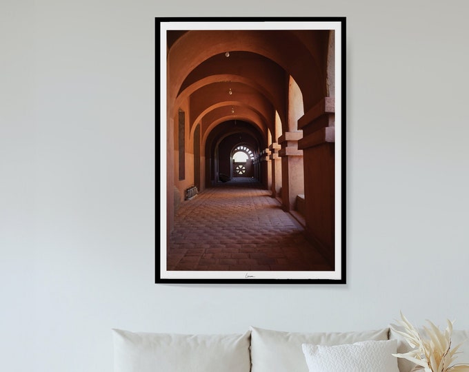 Architecture poster Morocco I Mopti I Dogons