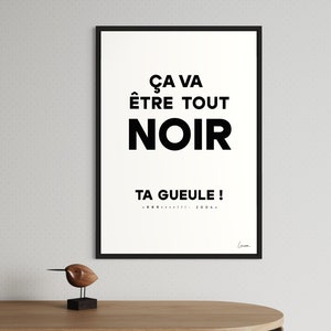 Poster It's going to be all black I Poster RRRrrrr!!! I Cult phrase