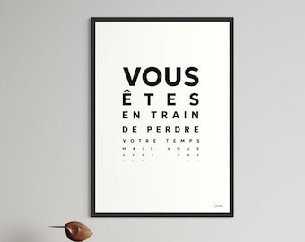GOOD VIEW Poster I Monoyer Scale