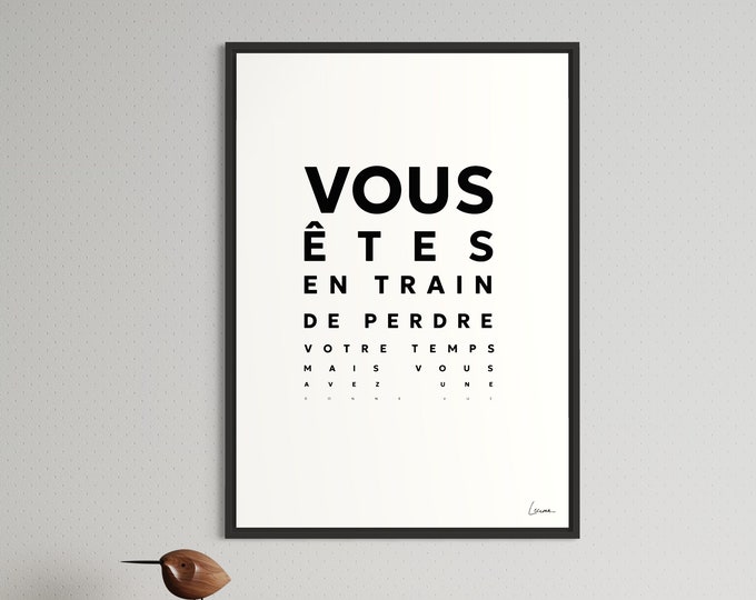 GOOD VIEW Poster I Monoyer Scale
