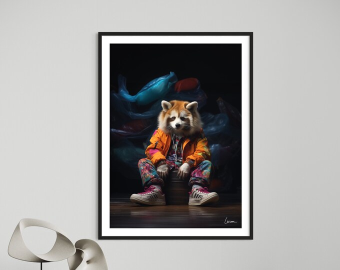 FOX poster I colored animals