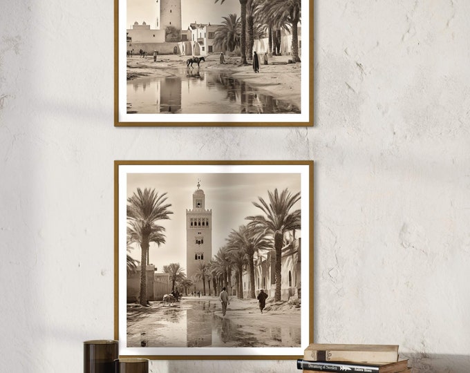 Poster Koutoubia Marrakeck I Morocco I Mosque